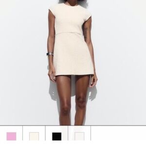 NEW WITH TAGS ZARA CREAM DRESS